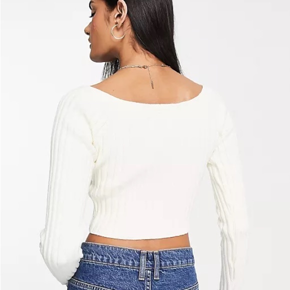 Hollister Off The Shoulder Knit Top - Picture 3 of 7